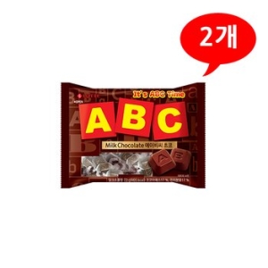 롯데제과 ABC 초콜릿 72g (2개)_이미지