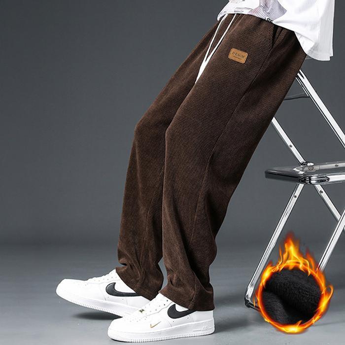 더블디 남성 2컬러 기모 코지라인 루즈핏 팬츠 IS-TTP43 42512005A