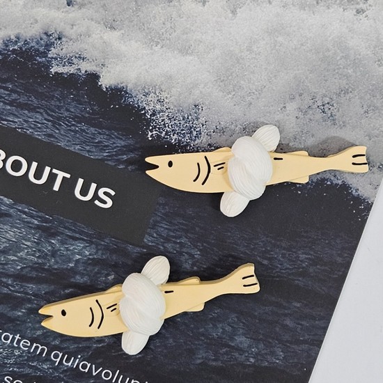 액막이 명태 차량용 석고방향제