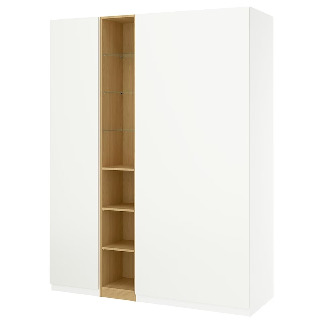 이케아 PAX 팍스 FORSAND 포르산드 화이트 옷장 세트 1850_이미지