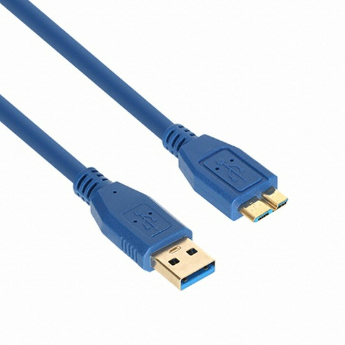 강원전자 NETmate USB 3.0 Micro B 케이블 (NM-UM300BLZ) (2m)_이미지