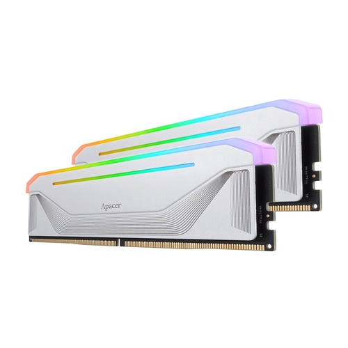 Apacer DDR5-6000 CL38 NOX RGB SILVER 패키지 (64GB(32Gx2))_이미지
