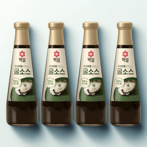 백설 프리미엄 굴소스 500g (4개)_이미지