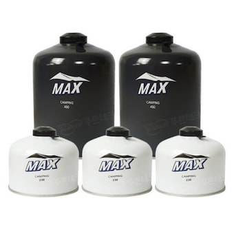맥선 맥스 이소 <b>부탄</b> <b>가스</b> 450g 2개 + 230g 3개