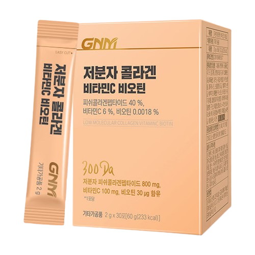 GNM자연의품격 저분자 콜라겐 비타민C 비오틴 30포 (3개)_이미지