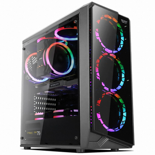 darkFlash Water Square 5 RGB 강화유리_이미지