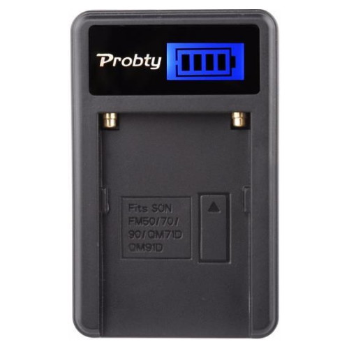 PROBTY SONY NP-F550 호환 LCD 충전기_이미지