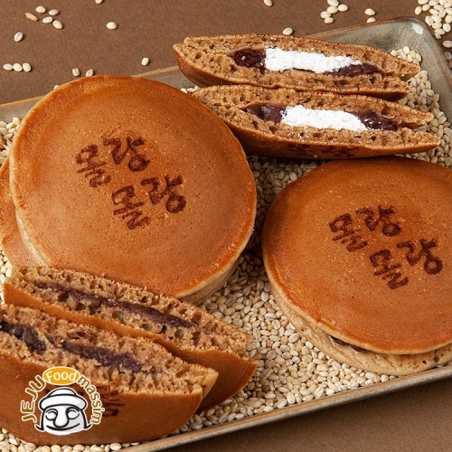 제주푸드마씸 몰랑몰랑 제주 생크림 찰보리케익 20개입 개당 70g_이미지