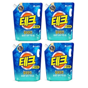 테크 실내건조 일반용 리필 2L (4개)_이미지