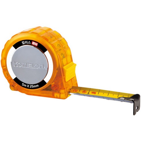 코메론 컬러스쟁이줄자 KMC-25CVT (5m) (5개)_이미지