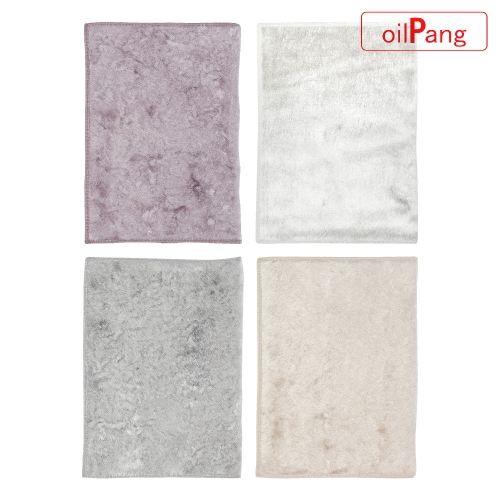기타 오일팡 행주 수세미 중형 사이즈 화이트/베이지/퍼플/그레이 색상선택가능_이미지