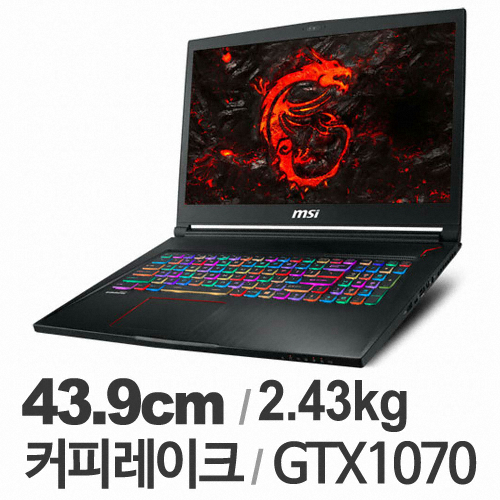 MSI GS시리즈 GS73 Stealth 8RF (SSD 256GB)_이미지