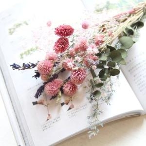 더봄 천일홍과 프리저브드믹스다발_이미지