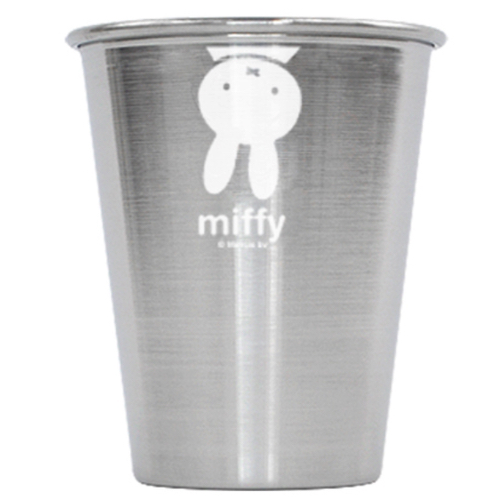 화이트 미피 스텐심플컵 350ml