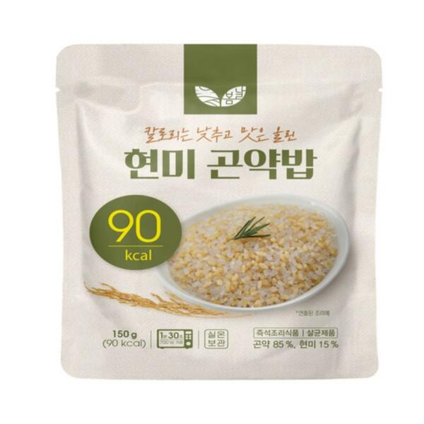 봄날인터내셔널 현미 즉석 곤약밥 150g (1개)_이미지