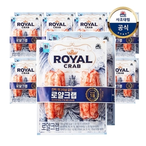 사조대림 대림선 로얄크랩 100g (16개)_이미지