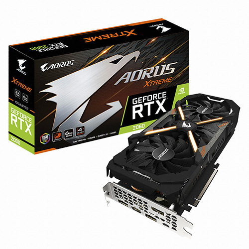 GIGABYTE AORUS 지포스 RTX 2060 XTREME D6 6GB