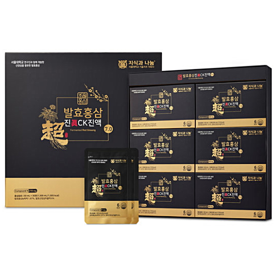 초월홍삼 발효홍삼 진 CK진액 7.0 50ml 30포 (1개)_이미지