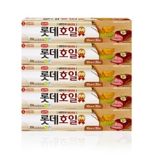 롯데이라이프 롯데호일 30cm x 30m 18㎛ (5개)