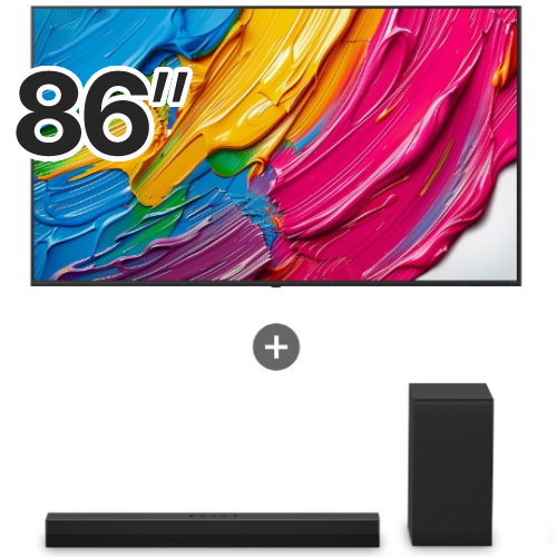 LG전자 QNED AI 86QNED65ABA (벽걸이+사운드바, S40T)