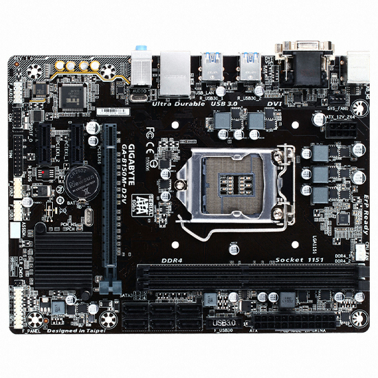 GIGABYTE GA-B150M-D2V 듀러블에디션 제이씨현_이미지