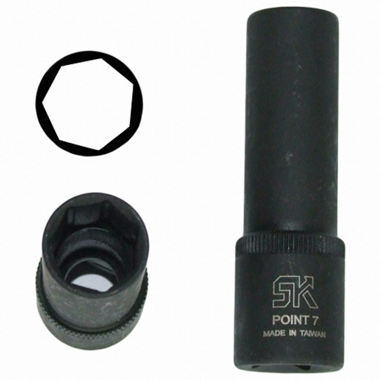 1/2인치 휠너트소켓 7각 SK-9260