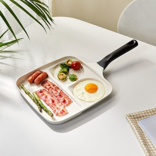 모던하우스 슈가쿡 세라믹코팅 3구 브런치 팬 (27cm)_이미지