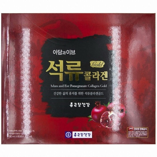 종근당건강 아담과 이브 석류 콜라겐 골드 80ml 60포 (2개)_이미지