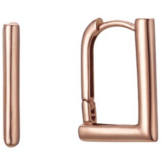 신라보석 티르리르 14K 핑크골드 럭키엘 원터치 귀걸이 TEJK4P00282M