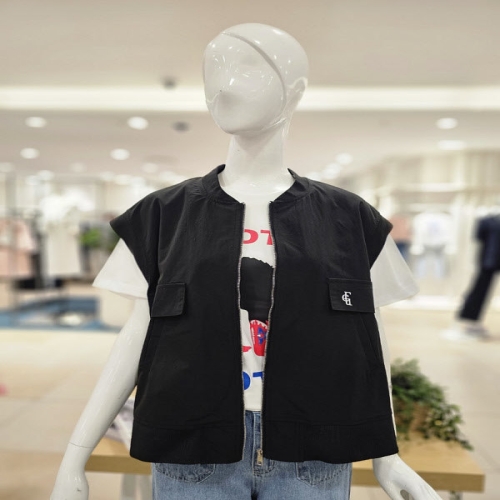 포커스 뒷 핀턱 조끼 FM4D4VT40476_이미지