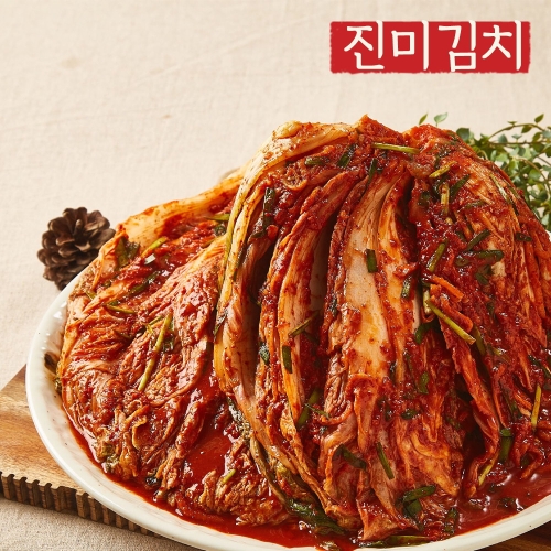 진미김치 전라도 포기김치 10kg (1개)_이미지