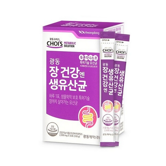 광동초이스 광동 장 건강엔 생유산균 50포 (6개)_이미지