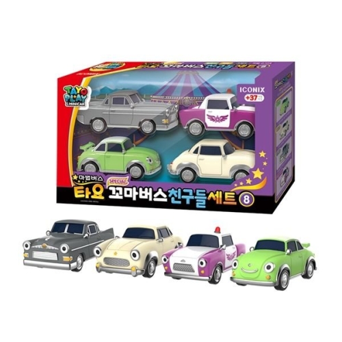 아이코닉스 타요 스페셜 꼬마버스 친구들 세트 8_이미지