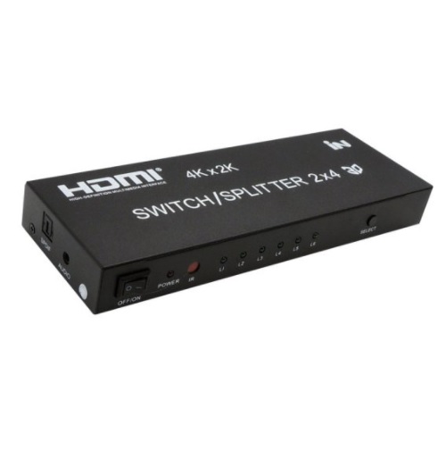 인네트워크 IN-HD204 2:4 HDMI 매트릭스 분배기_이미지