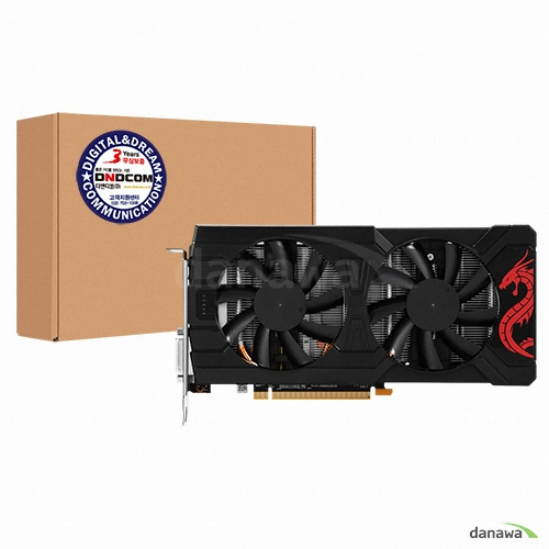 PowerColor 라데온 RX 570 레드드래곤 D5 8GB (벌크)_이미지