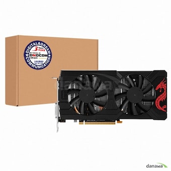 PowerColor <b>라데온</b> RX 570 레드드래곤 D5 8GB (벌크)