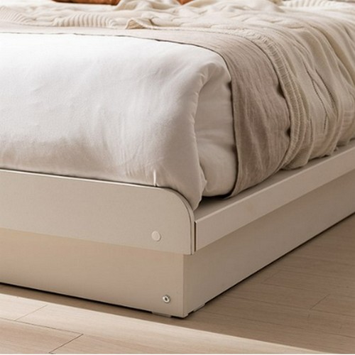 삼익가구 리네 프리미엄 호텔 침대 Q+협탁 (7존독립스프링)_이미지