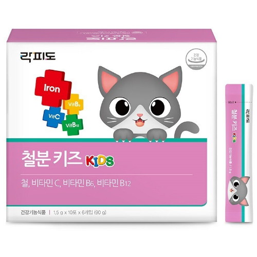 에프앤디넷 락피도 철분 키즈 60포 (1개)