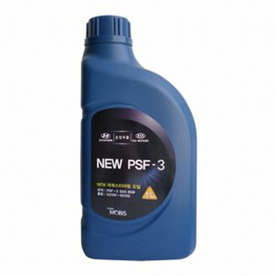 현대모비스 뉴 파워스티어링 오일 PSF-3 80W 1L (6개)_이미지