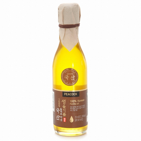 피코크 국산 생 들기름 250ml (1개)_이미지
