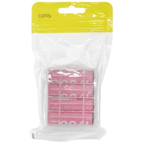 Coms USB-C타입 충전식 건전지 리튬이온 AA (벌크) (4개)_이미지