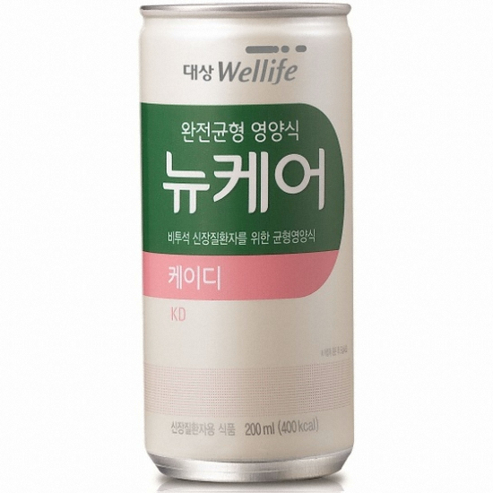 대상웰라이프 뉴케어 케이디 200ml (비투석 신장질환자용) (60개)_이미지