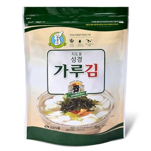 성경식품 지도표성경김 재래식 가루김 70g (2개)_이미지