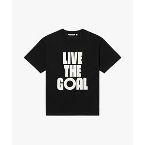 골스튜디오 GOALSTUDIO AIRMESH LIVE THE GOAL 티셔츠-BLACK G5MTS705BK 329402_이미지