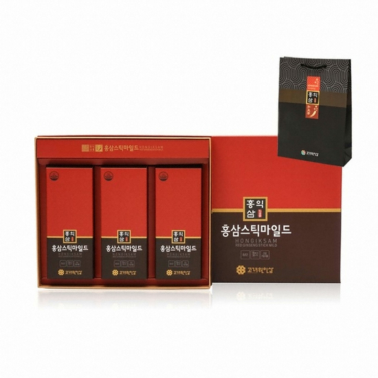 고려원인삼 홍익삼 홍삼스틱 마일드 10ml 30포 (1개)