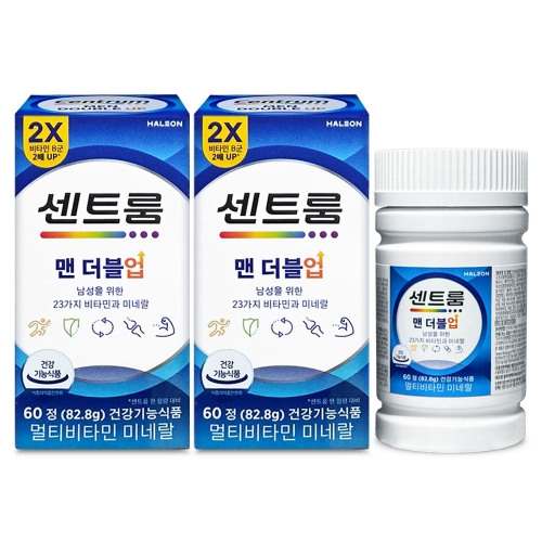 센트룸 맨 더블업 멀티비타민 미네랄 60정 (2개)_이미지