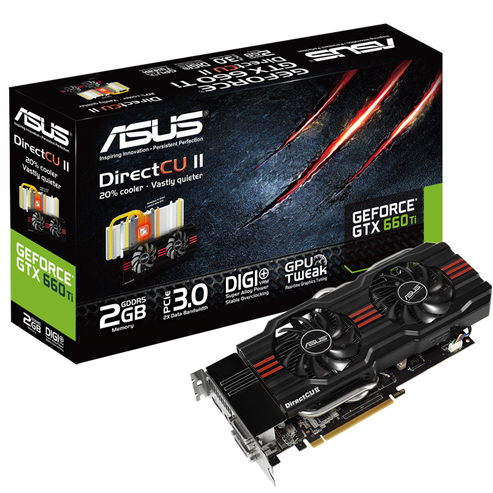 ASUS 지포스 GTX660 TI ENGTX660Ti D5 2GB DCII STCOM_이미지