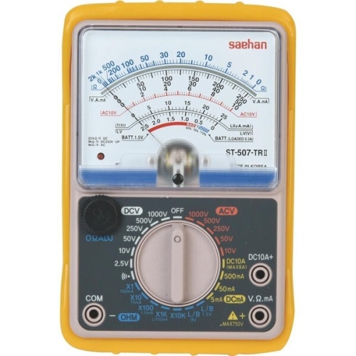 알티피아 새한 ST-507TR II 아날로그테스터기 AC750/DC1000