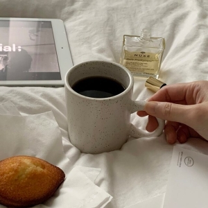 매그놀리아 머그잔 무광 홈카페 컵 선물 신혼 매그놀리아 머그잔