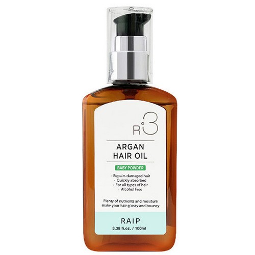 비에스코스텍 라입 R3 아르간 헤어 오일 베이비파우더 100ml (1개)